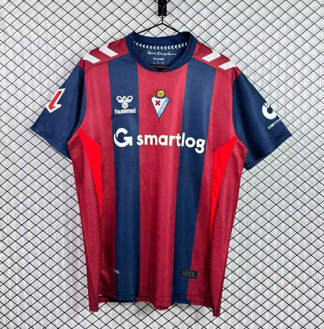 2026-27 SD Eibar Home Soccer Jersey Shirt